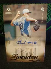Brendan McKay [Gold] Baseball Cards 2021 Panini Chronicles Luminance Autographs Prices