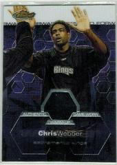 Chris Webber [Jersey] Basketball Cards 2002 Finest Prices