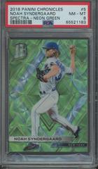 Noah Syndergaard [Neon Green] #5 Baseball Cards 2018 Panini Chronicles Spectra Prices