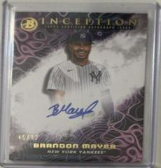Brandon Mayea [Blue Foil] #BPA-BM Baseball Cards 2023 Bowman Inception Autograph Prices