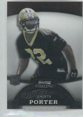 Tracy Porter #4 Football Cards 2008 Bowman Sterling Prices
