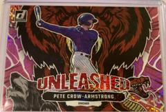 Pete Crow Armstrong [Pink Fireworks] #U10 Baseball Cards 2023 Panini Donruss Unleashed Prices