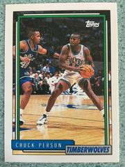 Chuck Person #327 Basketball Cards 1992 Topps Prices