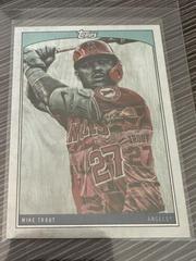 Mike Trout [Rainbow Foil] Baseball Cards 2022 Topps X Lauren Taylor Prices