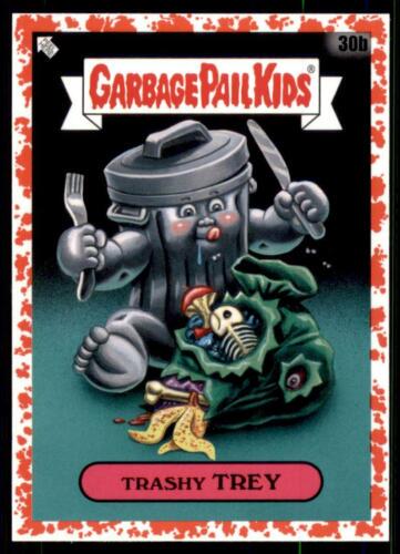 Trashy TREY [Red] #30b Garbage Pail Kids Food Fight