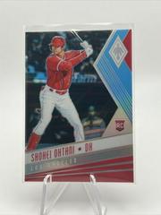 Shohei Ohtani [Carolina Blue] #20 Baseball Cards 2018 Panini Chronicles Phoenix Prices