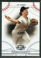 Dennis Eckersley #46 Baseball Cards 2008 Donruss Threads Prices