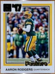 Aaron Rodgers [Gold] #10 Football Cards 2017 Panini Donruss Optic 1981 Tribute Prices