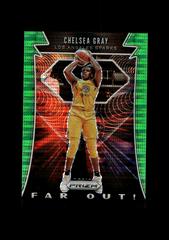 Chelsea Gray [Prizm Green Pulsar] #5 Basketball Cards 2020 Panini Prizm WNBA Far Out Prices