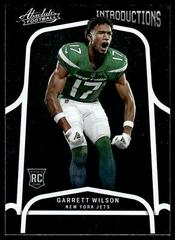 Garrett Wilson #INT-5 Football Cards 2022 Panini Absolute Introductions Prices