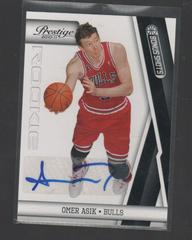 Omer Asik Bonus Shots Black Signature #N/A Basketball Cards 2010 Panini Prestige Prices