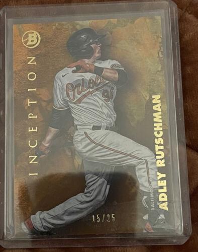 Adley Rutschman [Orange Foil] #67 Prices | 2021 Bowman Inception ...