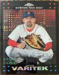 Jason Varitek [X Fractor] #9 Baseball Cards 2007 Topps Chrome Prices