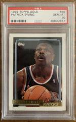 Patrick Ewing Basketball Cards 1992 Topps Gold Prices