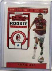 Rafael Leao [Red] #RT-38 Soccer Cards 2019 Panini Chronicles Contenders Rookie Ticket Prices