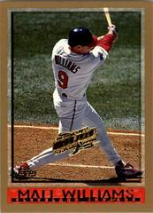 Matt Williams [Devil Rays Inaugural] #12 Baseball Cards 1998 Topps Prices