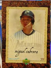 Miguel Cabrera #44 Baseball Cards 2007 Upper Deck Artifacts Prices