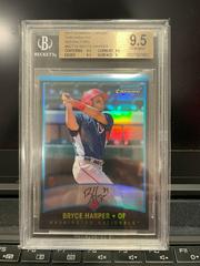 Bryce Harper [Refractor] #BCT10 Baseball Cards 2011 Bowman Chrome Throwbacks Prices