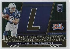 Peyton Manning #LB-PM9 Football Cards 2023 Panini Donruss Elite LombardiBound Prices