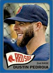 Dustin Pedroia [Blue Border] Baseball Cards 2014 Topps Heritage Prices