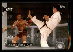 Gracie vs Jimmerson [Silver] Ufc Cards 2015 Topps UFC Chronicles Prices