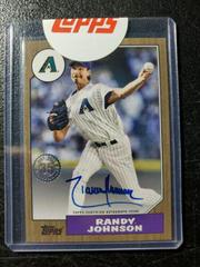 Randy Johnson [Red] #87BA-RJ Baseball Cards 2022 Topps 1987 Autographs Prices