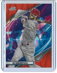 Bryce Harper [Orange Galactic] #3 Baseball Cards 2022 Topps Cosmic Chrome Prices
