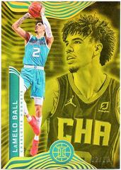 LaMelo Ball [Gold] #57 Basketball Cards 2021 Panini Illusions Prices