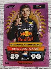 Max Verstappen [Mirror Pink] #296 Racing Cards 2022 Topps Turbo Attax Formula 1 Prices