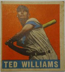 Ted Williams #76 Baseball Cards 1948 Leaf Prices