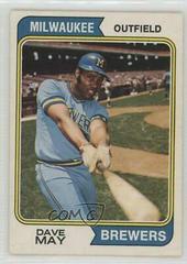 Dave May Baseball Cards 1974 O Pee Chee Prices