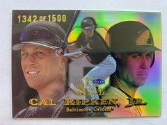 Cal Ripken Jr. [Row 1] #8 Baseball Cards 1999 Flair Showcase Prices