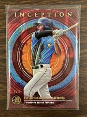 Carson Williams [Red] #74 Baseball Cards 2022 Bowman Inception Prices