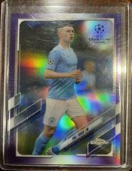 Phil Foden [Purple] Soccer Cards 2020 Topps Chrome UEFA Champions League Prices