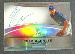 Nick Barnese #BPANB Baseball Cards 2010 Bowman Platinum Prospect Autograph Prices