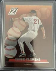 Roger Clemens #5 Baseball Cards 2023 Panini Chronicles Zenith Prices