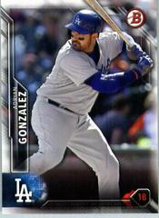 Adrian Gonzalez #46 Baseball Cards 2016 Bowman Prices