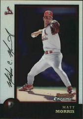 Matt Morris #28 Baseball Cards 1998 Bowman Chrome Prices