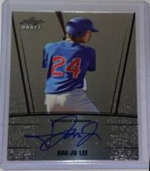 Hak JU Lee [Autograph] Baseball Cards 2011 Leaf Metal Draft Prices