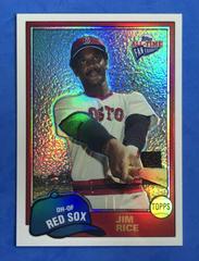 Jim Rice [Refractor] #112 Baseball Cards 2004 Topps All Time Fan Favorites Prices