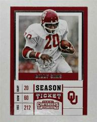 Billy Sims Football Cards 2017 Panini Contenders Draft Picks Prices