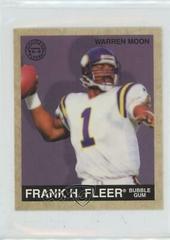 Warren Moon Football Cards 1997 Fleer Goudey Prices