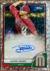 Javier Assad [Cracked Ice] Baseball Cards 2023 Topps World Classic Autographs Prices