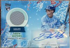 Drew Waters #WHAR-DW Baseball Cards 2023 Topps Holiday Autograph Relics Prices