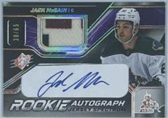 Jack McBain [Jersey Spectrum] Hockey Cards 2022 SPx Rookie Autographs Prices