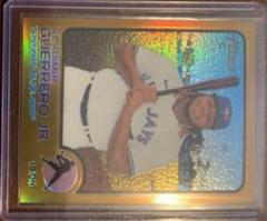Vladimir Guerrero Jr. [Chrome Gold Border] Baseball Cards 2022 Topps Heritage Prices