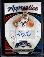 Georges Niang [Gold] #APP-GNI Basketball Cards 2021 Panini Chronicles Apprentice Signatures Prices