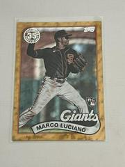 Marco Luciano [Gold Mega Box] #89B-11 Baseball Cards 2024 Topps 1989 Prices