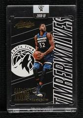 Karl Anthony Towns Basketball Cards 2018 Panini Absolute Memorabilia Prices