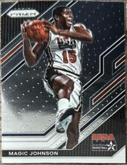 Magic Johnson #7 Basketball Cards 2022 Panini Prizm USA Prices